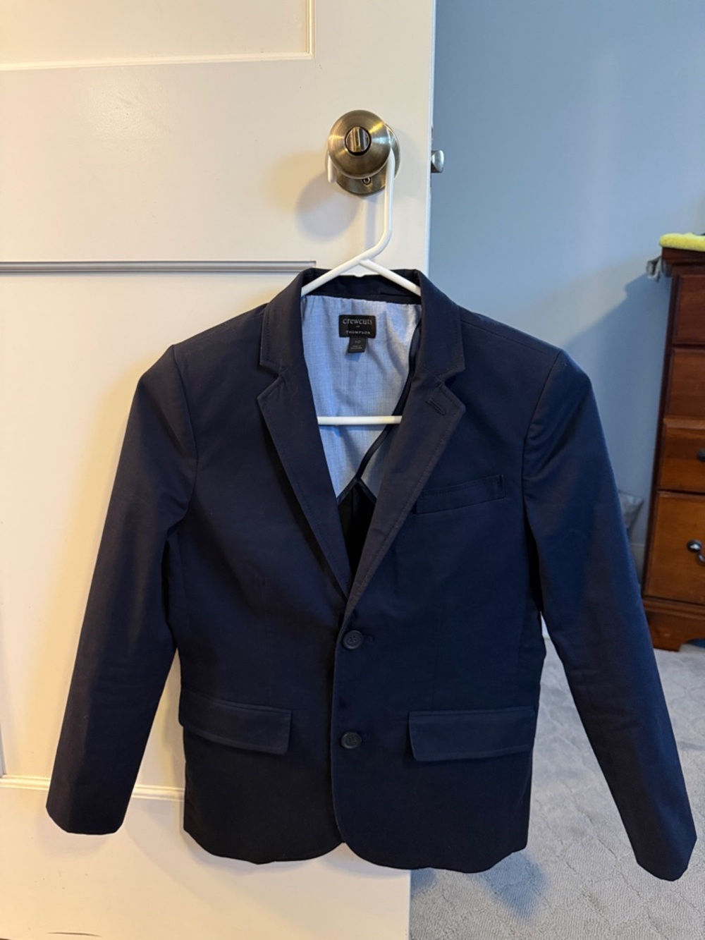 Crewcuts Navy Blue Boys' Two-Button Blazer